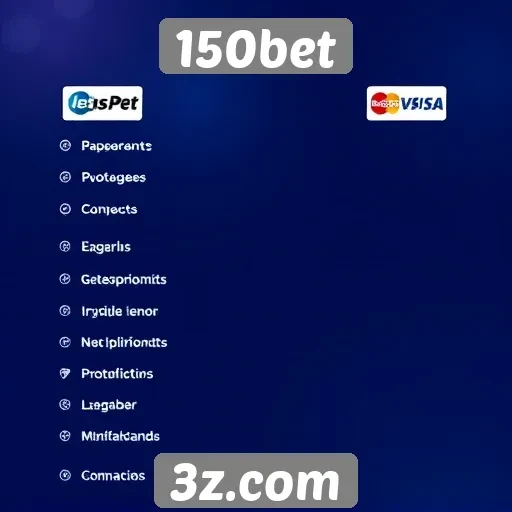 Métodos de pagamento disponíveis no 150bet