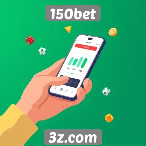 Experiência de usuário no site 150bet